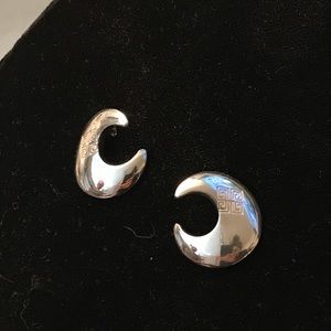 Authentic Givenchy sterling silver earrings